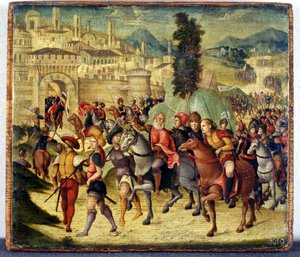 Scena di storia romana